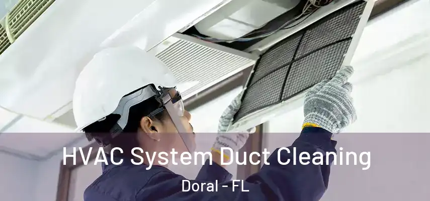  HVAC System Duct Cleaning Doral - FL